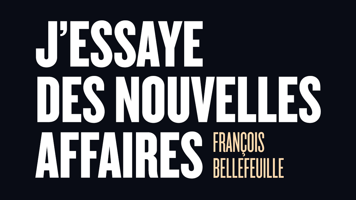 Affiche François Bellefeuille